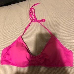 pink victoria secret bikini top